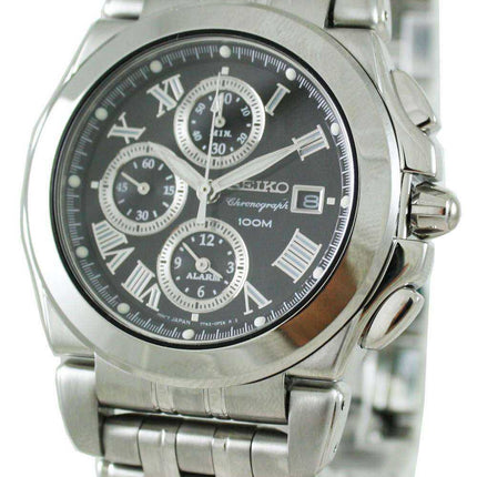 Orologio da uomo al quarzo con allarme al quarzo SNA525 SNA525P1 SNA525P Seiko