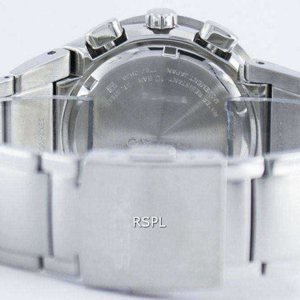 Orologio da uomo Seiko Cronografo con sveglia al quarzo Tachimetro SNAB33 SNAB33P1 SNAB33P