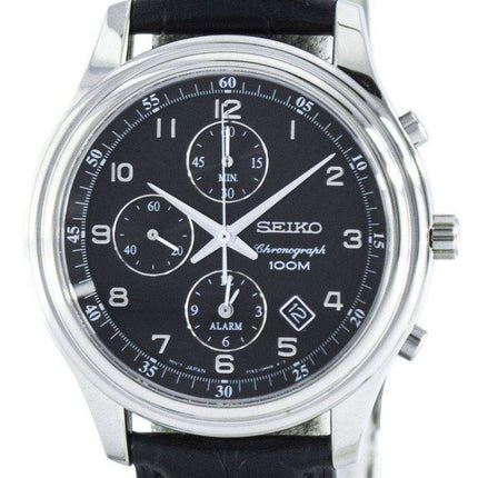 Seiko Quartz Alarm Chronograph SNAC79 SNAC79P1 SNAC79P Orologio da uomo
