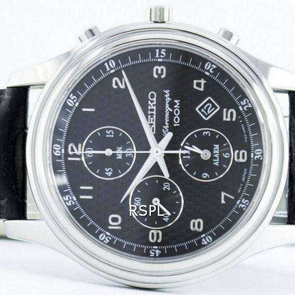 Seiko Quartz Alarm Chronograph SNAC79 SNAC79P1 SNAC79P Orologio da uomo