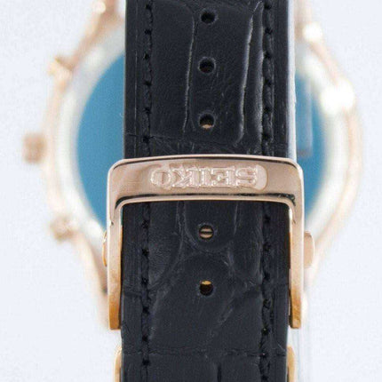 Seiko Quartz Alarm Chronograph SNAC82 SNAC82P1 SNAC82P Orologio da uomo