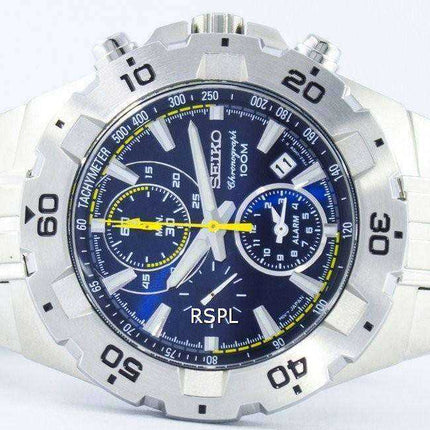 Orologio al quarzo con sveglia al quarzo Seiko, orologio da uomo SNAD33 SNAD33P1 SNAD33P