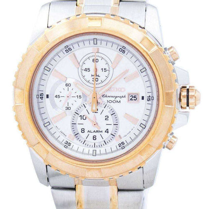Orologio da uomo Seiko Chronograph Alarm Quartz SNAE08 SNAE08P1 SNAE08P
