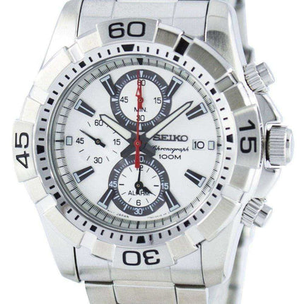 Orologio al quarzo con sveglia al quarzo Seiko SNAE23 SNAE23P1 SNAE23P