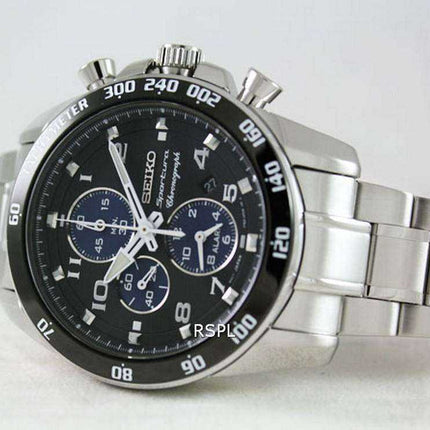 Orologio da uomo Seiko Quartz Sportura Chronograph SNAE63 SNAE63P1 SNAE63P