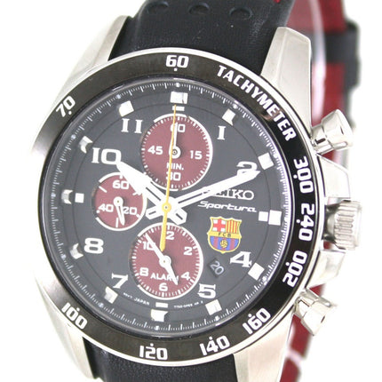 Orologio da uomo Seiko Sportura Chronograph FC Barcelona SNAE75P1 SNAE75P