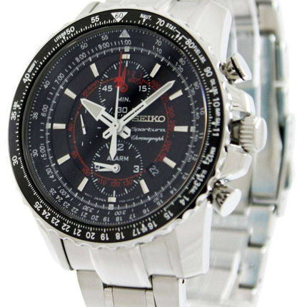Seiko FLIGHTMASTER Sportura Pilot Cronografo SNAE99 SNAE99P1 SNAE99P Orologio da uomo