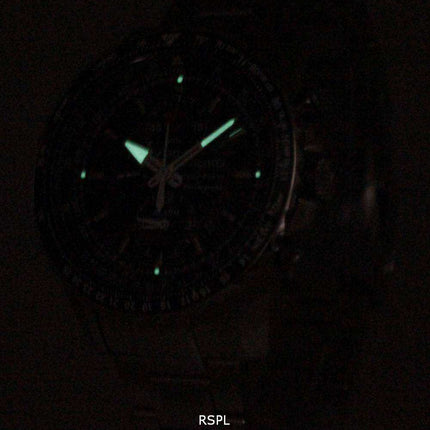 Seiko FLIGHTMASTER Sportura Pilot Cronografo SNAE99 SNAE99P1 SNAE99P Orologio da uomo