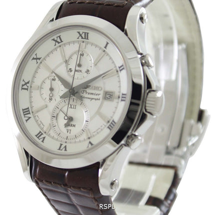 Orologio da uomo Seiko Premier Chronograph SNAF21P1 SNAF21P SNAF21