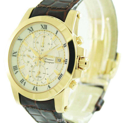 Orologio da uomo Seiko Premier Chronograph SNAF30 SNAF30P1 SNAF30P