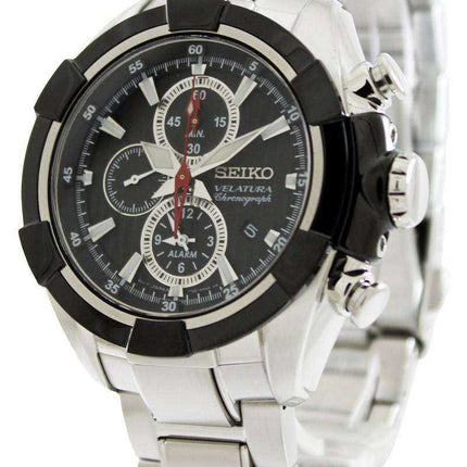 Orologio da uomo Seiko Velatura Alarm Chronograph SNAF39 SNAF39P1 SNAF39P