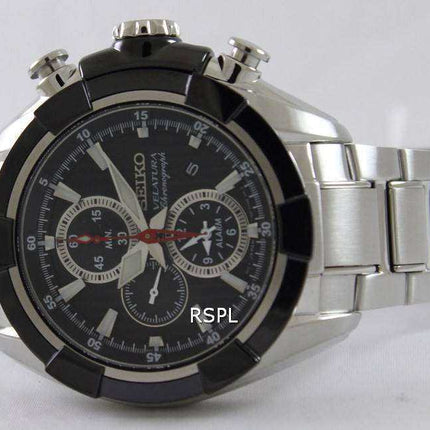 Orologio da uomo Seiko Velatura Alarm Chronograph SNAF39 SNAF39P1 SNAF39P