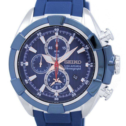 Orologio da uomo Seiko Velatura con sveglia al quarzo SNAF59 SNAF59P1 SNAF59P