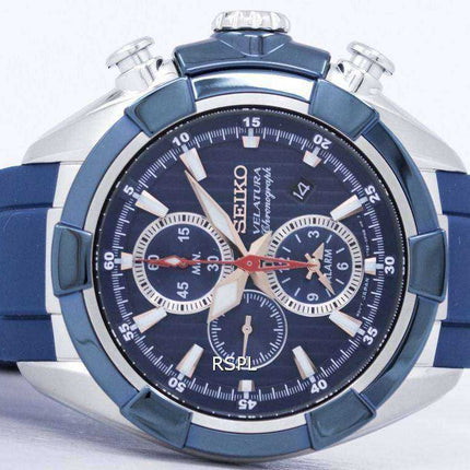 Orologio da uomo Seiko Velatura con sveglia al quarzo SNAF59 SNAF59P1 SNAF59P