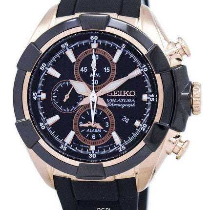 Orologio da uomo al quarzo Seiko Velatura con sveglia SNAF60 SNAF60P1 SNAF60P