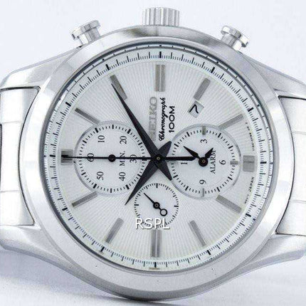 Orologio al quarzo Seiko Cronografo con allarme SNAF63 SNAF63P1 SNAF63P