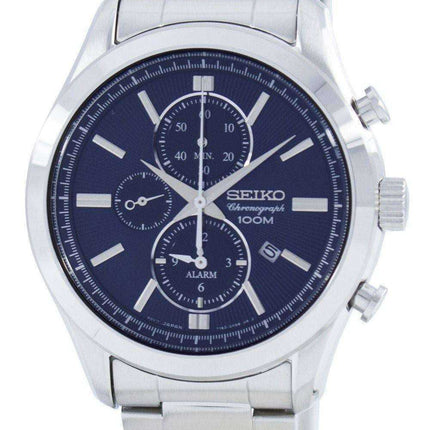Orologio al quarzo con sveglia al quarzo Seiko SNAF65 SNAF65P1 SNAF65P
