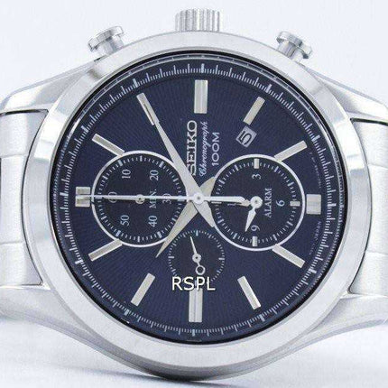 Orologio al quarzo con sveglia al quarzo Seiko SNAF65 SNAF65P1 SNAF65P