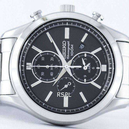 Orologio da uomo al quarzo Seiko con allarme SNAF67 SNAF67P1 SNAF67P