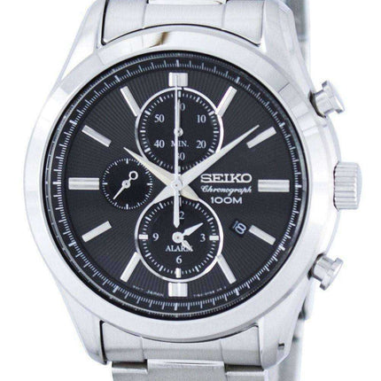Orologio da uomo al quarzo Seiko con allarme SNAF67 SNAF67P1 SNAF67P