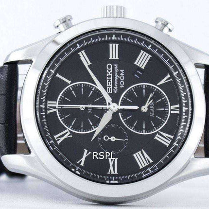 Orologio da uomo al quarzo Seiko SNAF71 SNAF71P1 SNAF71P con sveglia al quarzo