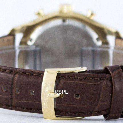 Orologio da uomo al quarzo Seiko con allarme SNAF72 SNAF72P1 SNAF72P