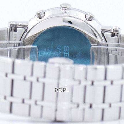 Orologio da uomo Seiko Premier Chronograph Alarm Quartz SNAF73 SNAF73P1 SNAF73P