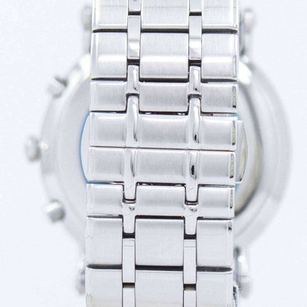 Orologio da uomo Seiko Premier Chronograph Alarm Quartz SNAF75 SNAF75P1 SNAF75P