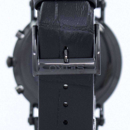 Orologio da uomo Seiko Premier Chronograph Alarm Quartz SNAF79 SNAF79P1 SNAF79P