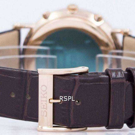 Orologio da uomo Seiko Premier al quarzo con allarme al quarzo SNAF82 SNAF82P1 SNAF82P