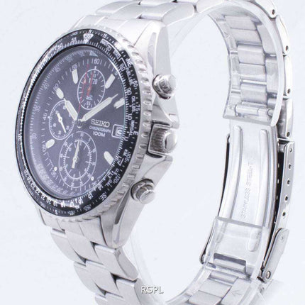 Seiko Flightmaster Pilot Slide Rule Chronograph SND253 SND253P1 SND253P Orologio da uomo