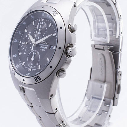 Orologio da uomo Seiko Titanium Chronograph SND419 SND419P1 SND419P ricondizionato