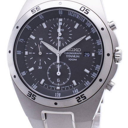 Orologio da uomo Seiko Titanium Chronograph SND419 SND419P1 SND419P ricondizionato