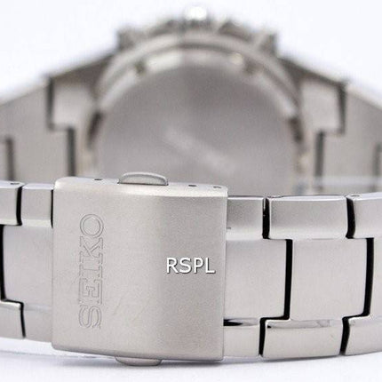 Orologio da uomo Seiko Titanium Chronograph SND419 SND419P1 SND419P ricondizionato