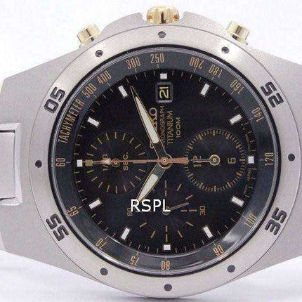 Orologio da uomo in titanio bicolore Seiko Titanium SND451 SND451P1 SND451P