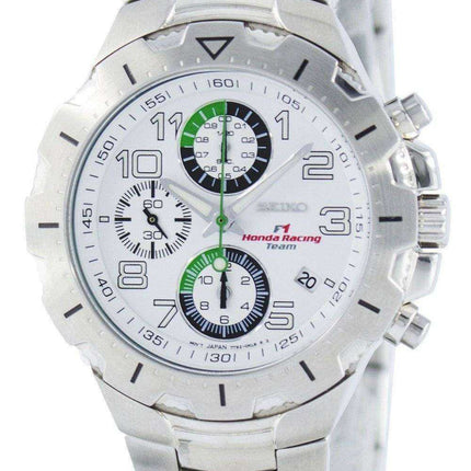 Cronografo al quarzo Seiko F1 Honda Racing Team SND739 SND739P1 SND739P da uomo