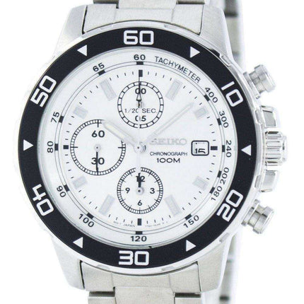 Orologio da uomo Seiko Quartz Cronografo Tachimetro SND797 SND797P1 SND797P