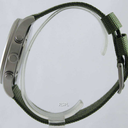 Orologio da uomo Seiko Chronograph Khaki Nylon Strap SNDA27 SNDA27P1 SNDA27P