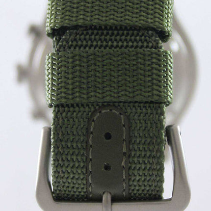 Orologio da uomo Seiko Chronograph Khaki Nylon Strap SNDA27 SNDA27P1 SNDA27P