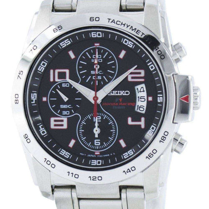 Cronografo al quarzo Seiko F1 Honda Racing Team da uomo SNDA53 SNDA53P1 SNDA53P