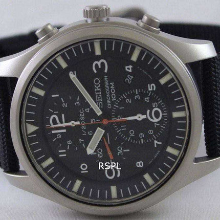 Orologio da uomo con cinturino in nylon al quarzo Seiko SNDA57 SNDA57P1 SNDA57P