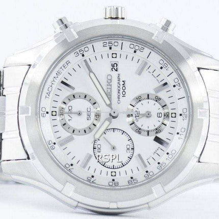 Orologio da uomo Seiko Quartz Cronografo Tachimetro SNDC35 SNDC35P1 SNDC35P