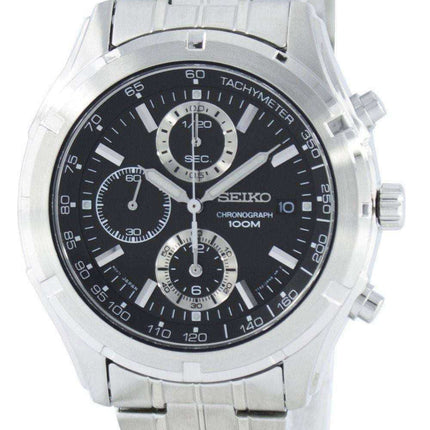 Orologio da uomo Seiko Quartz Cronografo Tachimetro SNDC37 SNDC37P1 SNDC37P
