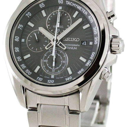 Orologio da uomo Seiko Titanium Cronografo sportivo SNDC91 SNDC91P1 SNDC91P