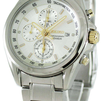 Orologio da uomo Seiko Titanium Chronograph SNDC95 SNDC95P1 SNDC95P