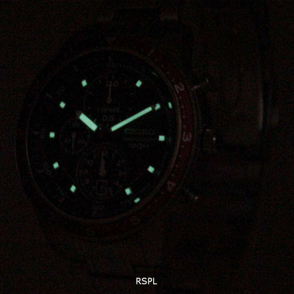 Cronografo rosso Seiko SNDF37P1 SNDF37P