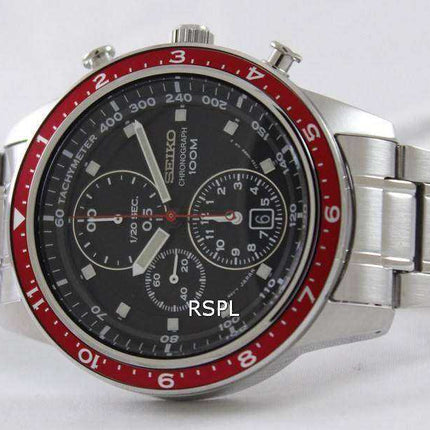 Cronografo rosso Seiko SNDF37P1 SNDF37P