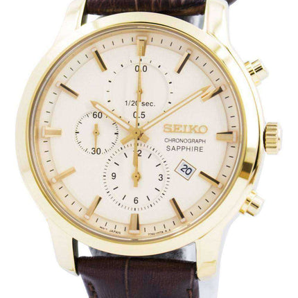 Orologio da uomo Seiko Chronograph Quartz Sapphire SNDG70 SNDG70P1 SNDG70P