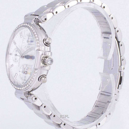 Seiko Chronograph Quartz Diamond Accent SNDV41 SNDV41P1 SNDV41P Orologio da donna