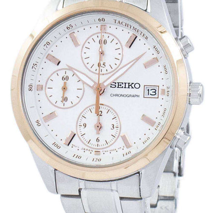 Seiko Cronografo Tachymeter Quartz SNDV56 SNDV56P1 SNDV56P Orologio da donna